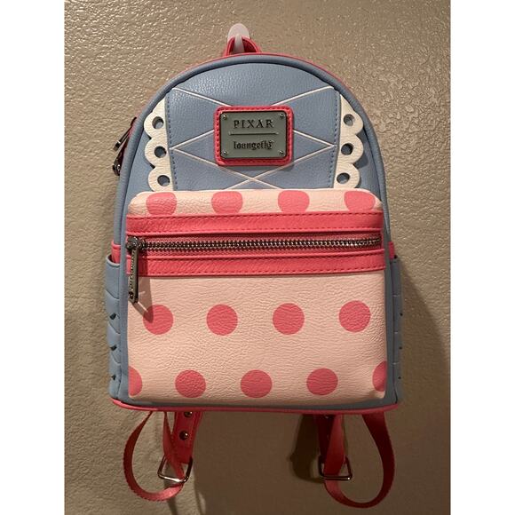 NWOT Disney Pixar Loungefly Toy Story Bo Peep Mini Backpack Her Universe - Picture 1 of 6